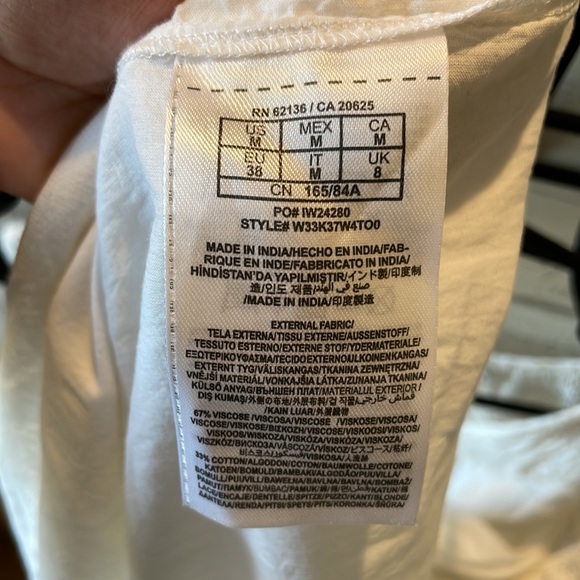 White Guess Dress - Picture 8 of 9